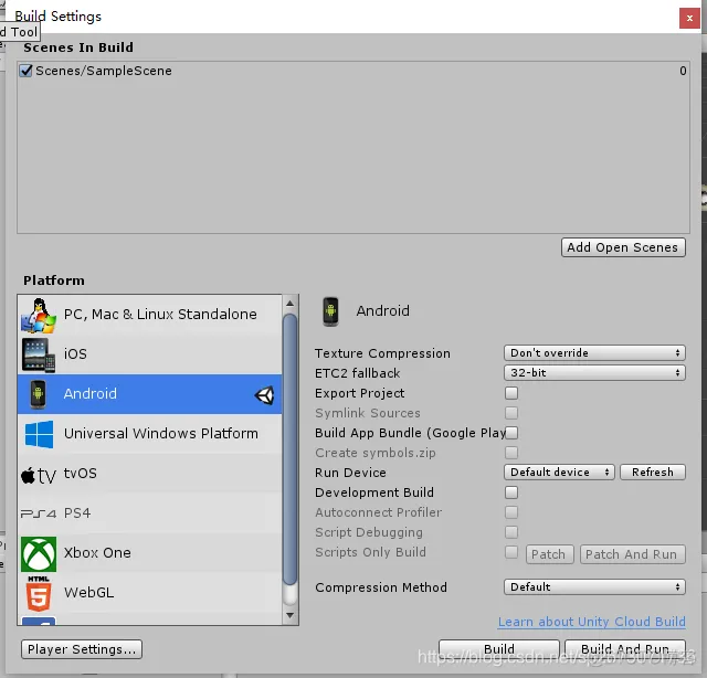 unity Android 后台服务下载 unity build android_unity_11